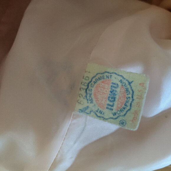 Vintage Happy Legs Double Breasted Blazer Jacket Pink M/L Retro Work Preppy - Picture 9 of 10